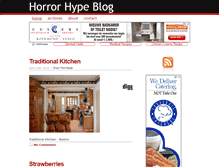 Tablet Screenshot of horrorhype.com